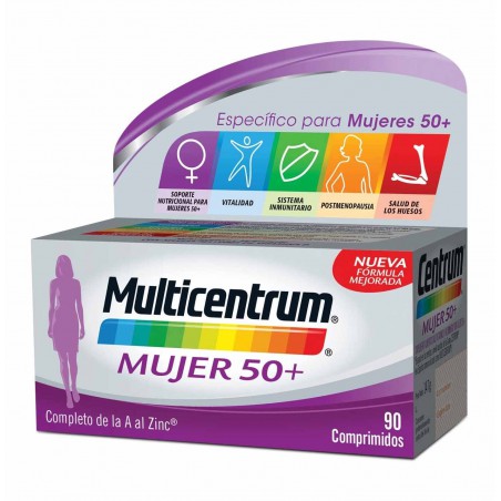 Multicentrum Mujer +50 años 90 Comprimidos