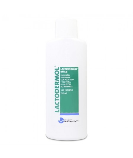 Lactodermol  Emulsión Jabonosa pH 5.5 750ml