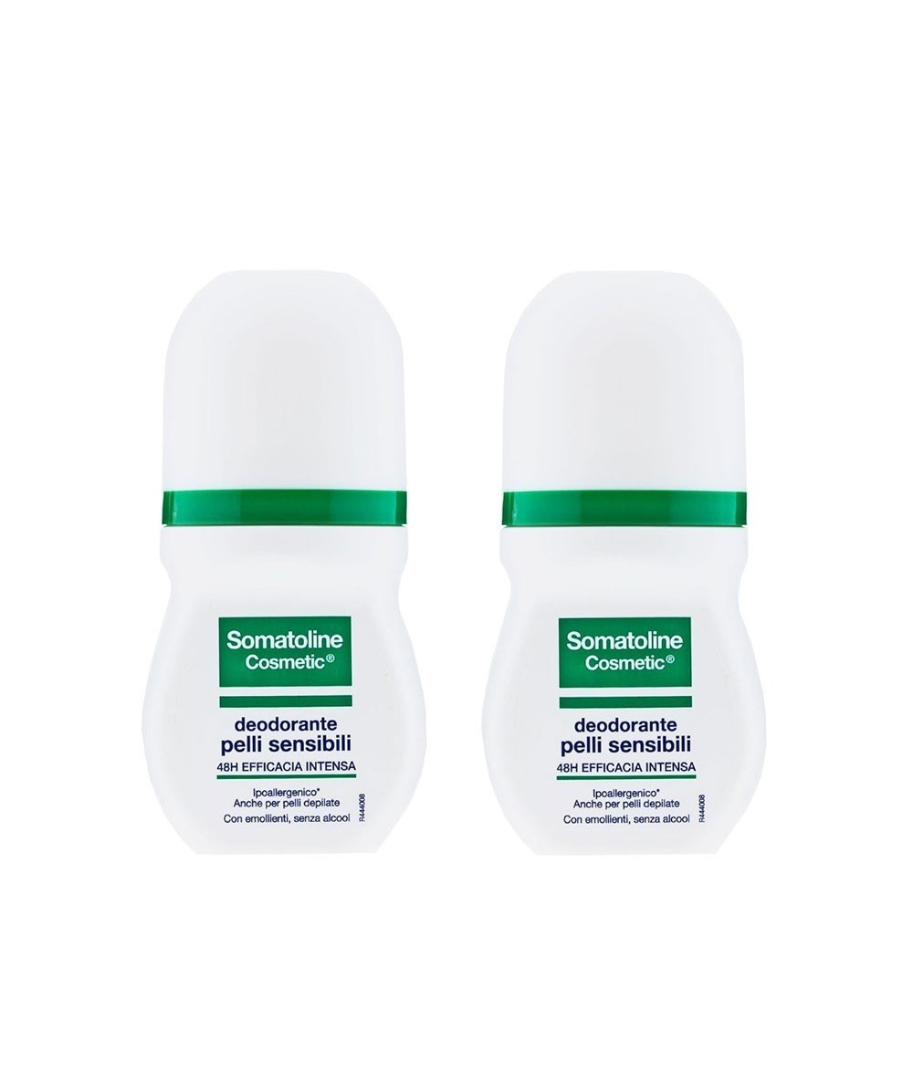 Somatoline Desodorante Piel Sensible Roll-On Duplo 50 ml