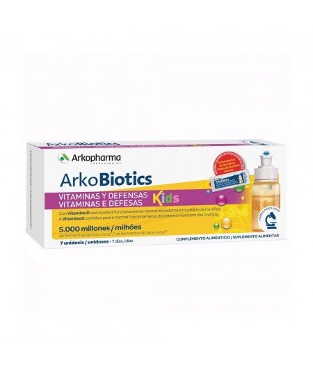 Arkobiotics Niños Vitaminas y Defensas 7 unidades