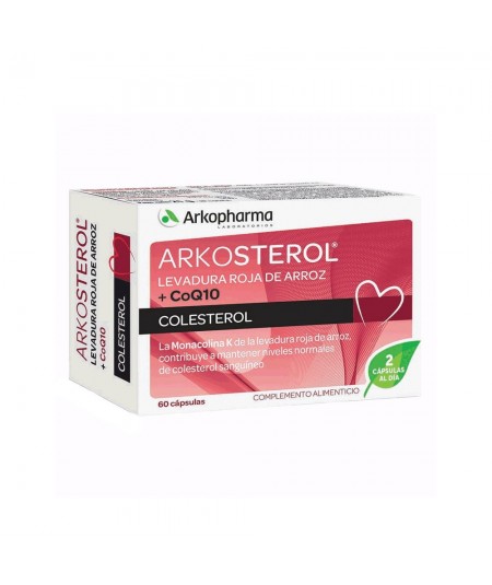 Arkosterol Levadura Arroz Rojo+ Q10 60 Cápsulas