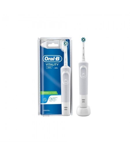 Oral-B Cepillo Dental Eléctrico Recargable Vitality 100 Cross Action Blanco