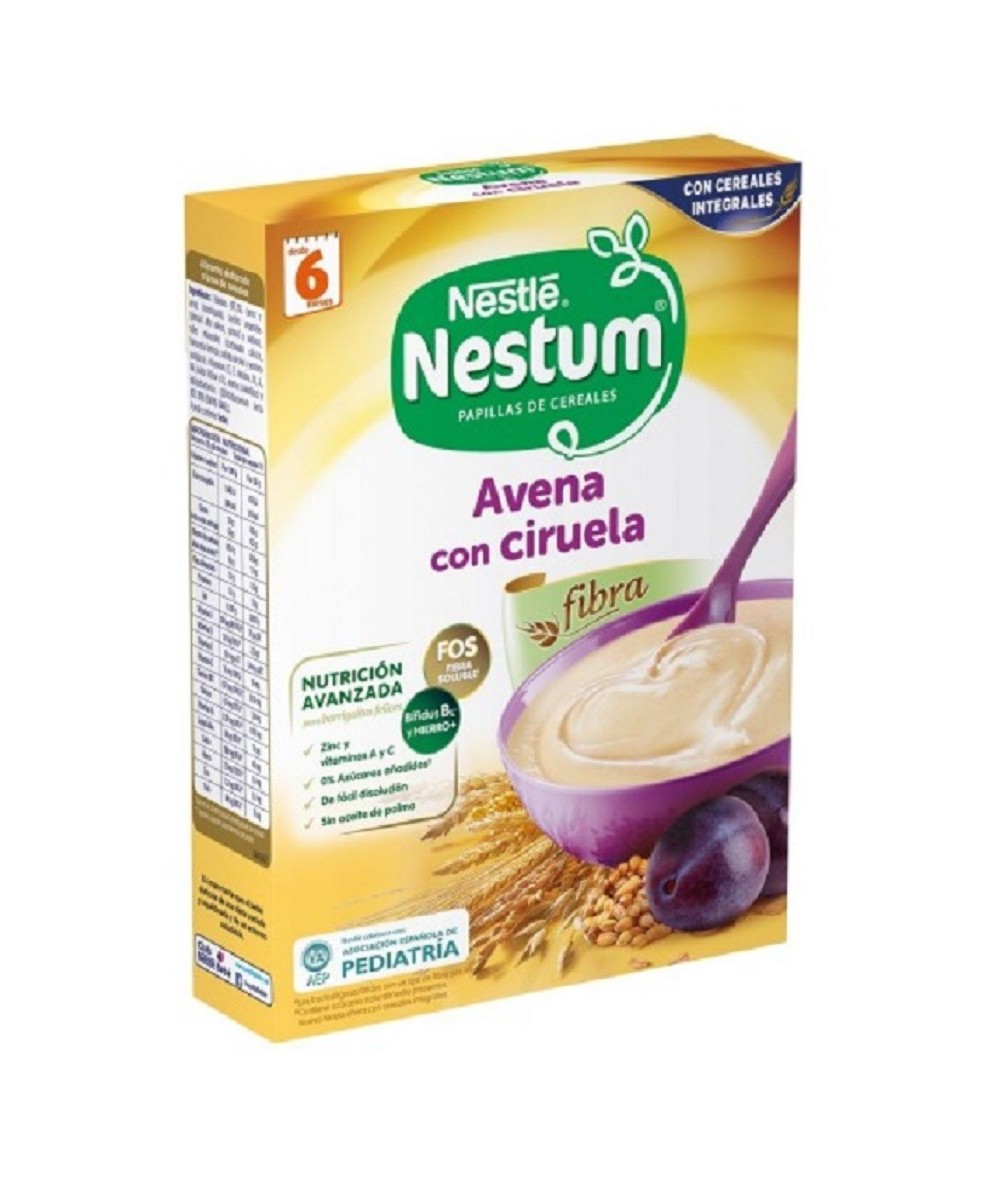 Nestle Nestum Cereales Avena y Ciruela 250 g