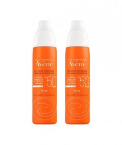 Duplo Avene Spray Transparente SPF50+ 2x200 ml