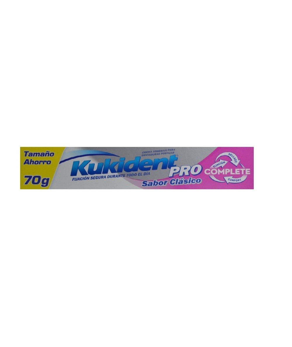Kukident Pro Complete Sabor Clásico 70g: Comprar al mejor precio en tu  Farmacia Online