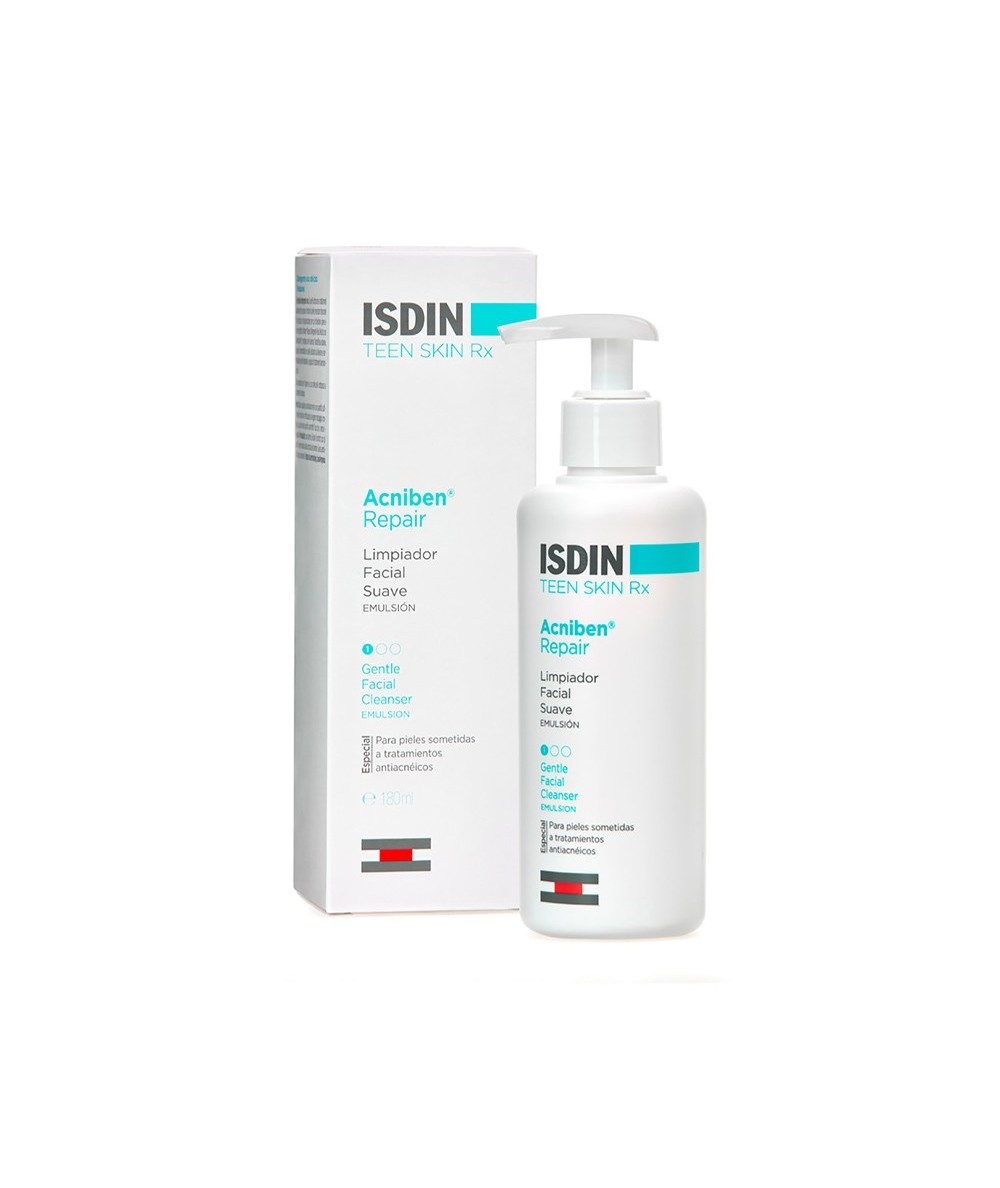 Isdin Acniben Repair Limpiador Facial Suave 180 ml