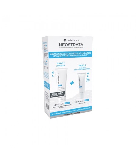 Neostrata Clarify Pack Limpiador Sebonormalizante + Gel Salizinc