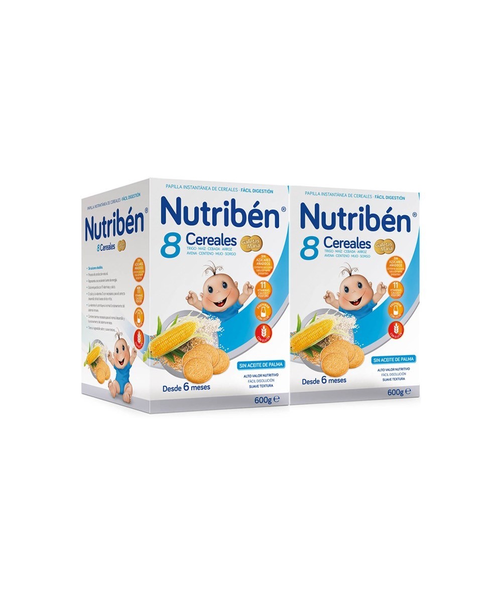 Duplo Nutribén 8 Cereales y Galleta María 600g