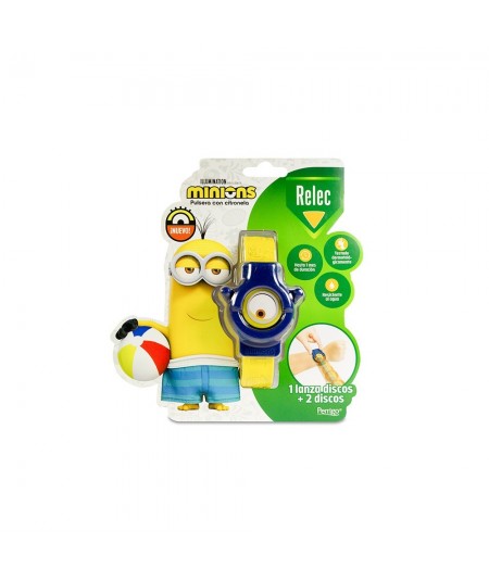 Relec Pulsera Aromática Minion Azul
