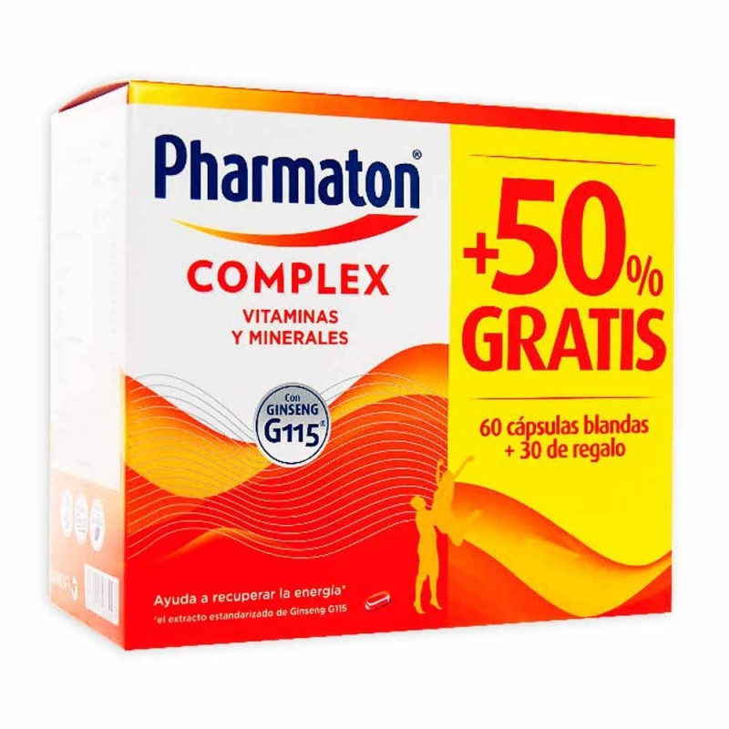 PHARMATON COMPLEX 90 CAPSULAS PACK PROMOCIONAL