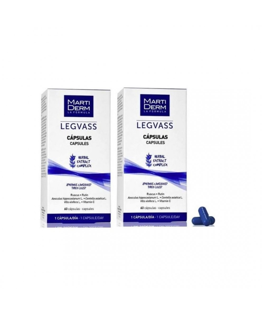 Duplo Martiderm Legvass Oral 2x60 cápsulas