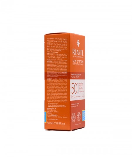 Rilastil Sun System 50+ Crema Velvet 50 ml