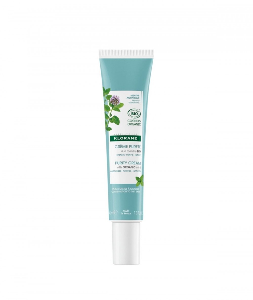 Klorane Crema a la Menta Acuática BIO y Arcilla 40ml