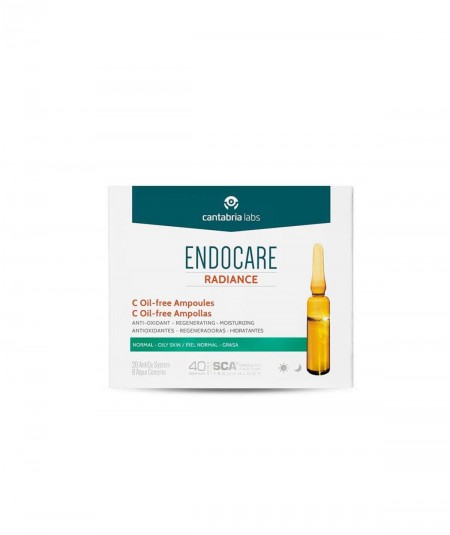 Endocare Radiance C Oil-Free 30 Ampollas Piel Normal- Grasa