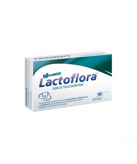 Lactoflora Salud Bucodental 30 Comprimidos Sabor Menta