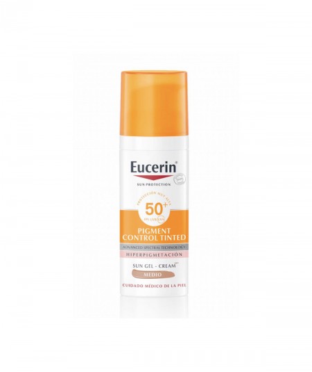 Eucerin Sun Pigment Control Color SPF 50+ 50 ml Tono Medio