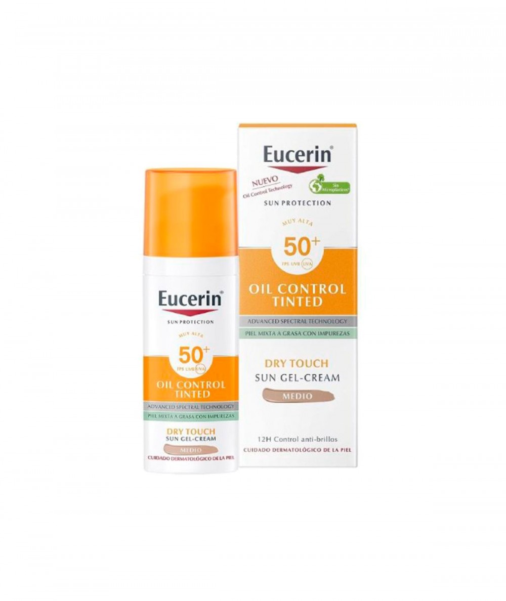 Eucerin Sun Oil Control Tinted Color SPF50+ 50 ml