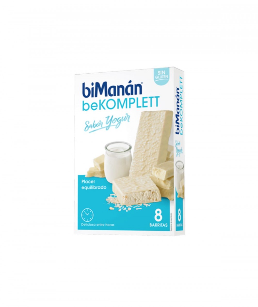 Bimanan BeKomplett Barritas Yogur 8 unidades