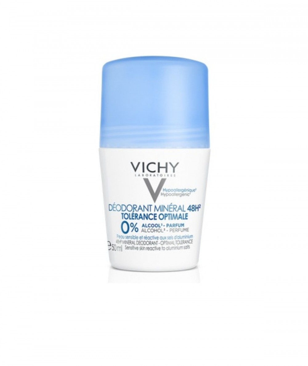Vichy Desodorante Mineral 48H Tolerancia Óptima 50 ml