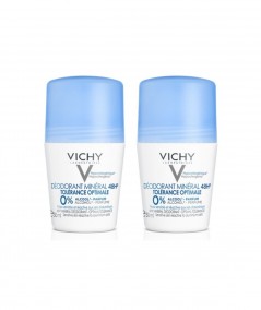 Vichy Desodorante Duplo Mineral 48h Tolerancia Óptima 2x50ml