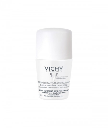 Vichy Desodorante Piel Sensible o Depilada Roll-On 50 ml