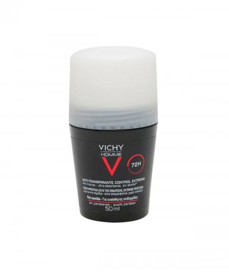 Vichy Desodorante Homme Control Extremo 72 Horas Piel Sensible Roll-On 50 ml