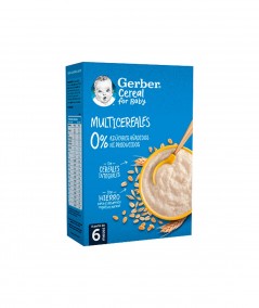 Gerber Papilla Multicereales 0% Azúcares 270g