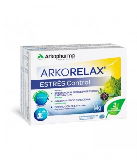 Arkorelax Estrés Control 30 Comprimidos