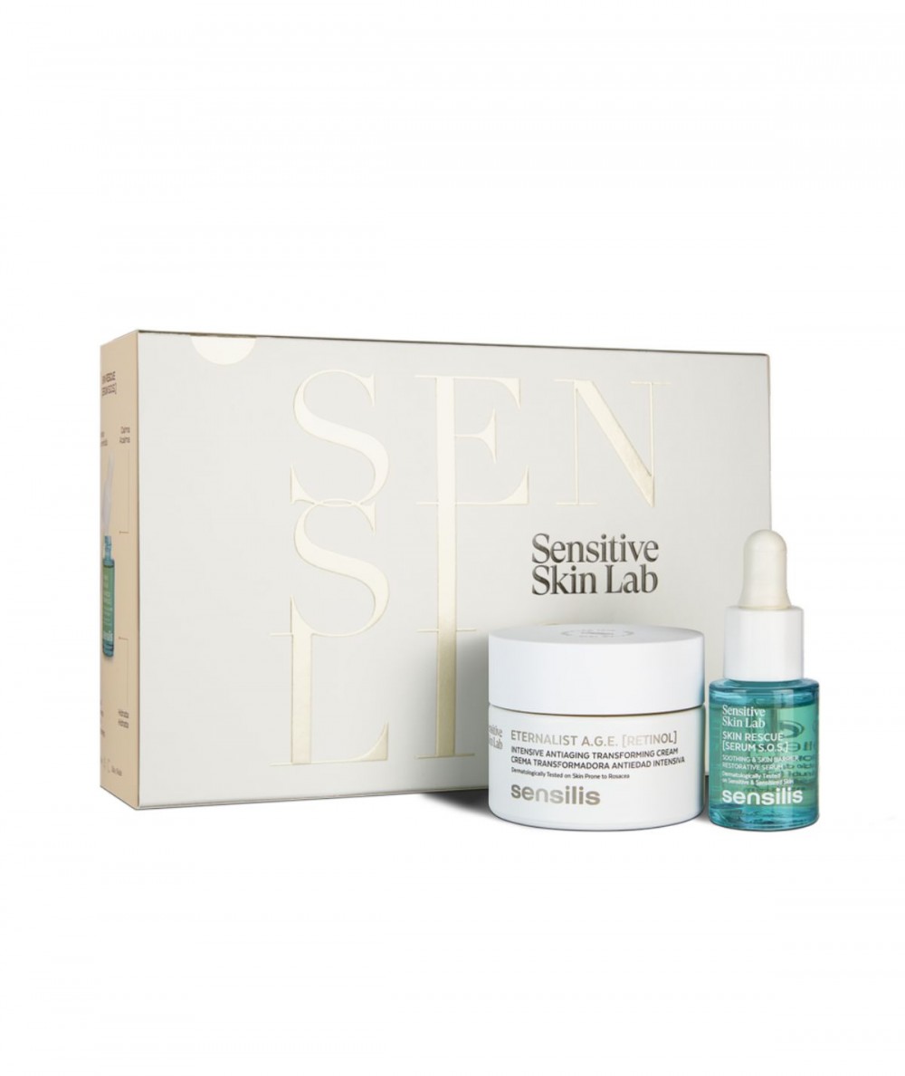 Sensilis Kit Iniciación al Retinol (Eternalist AGE Retinol 50ml + Serum Skin Rescue SOS 15ml)