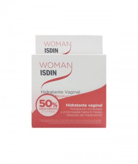 Woman Isdin Hidratante Vaginal Duplo 24x6 ml