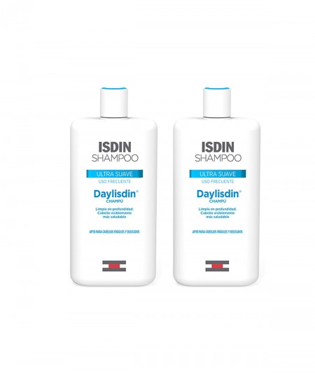 Isdin Daylisdin Duplo Champú Ultra Suave 2 x 400ml