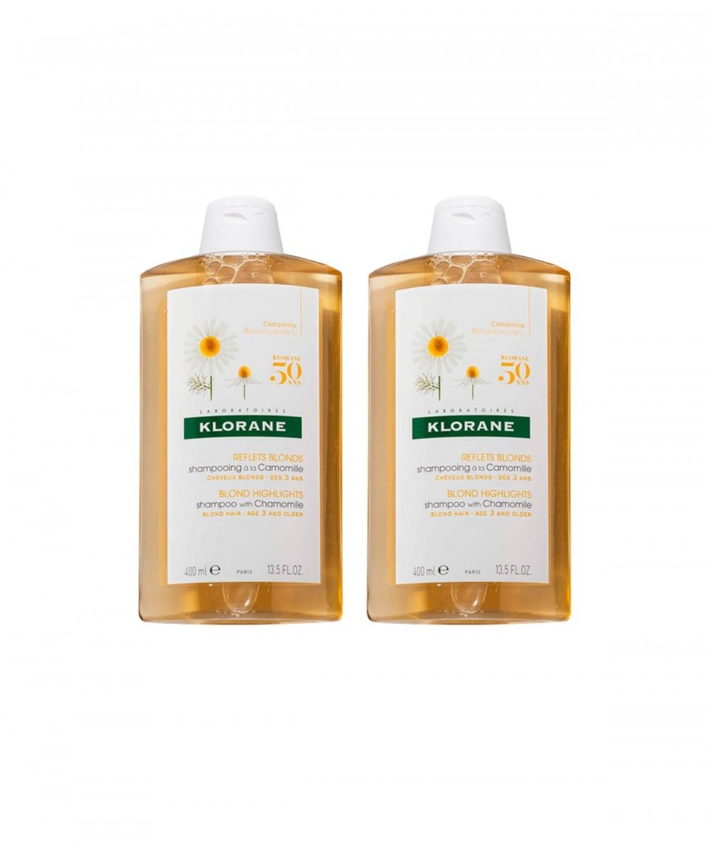 Klorane Champú Camomila Duplo 400 ml