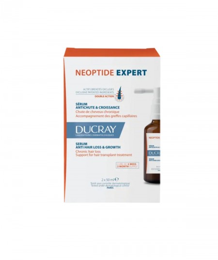 Ducray Neoptide Expert Serum Anticaída y Crecimiento 2x50 ml