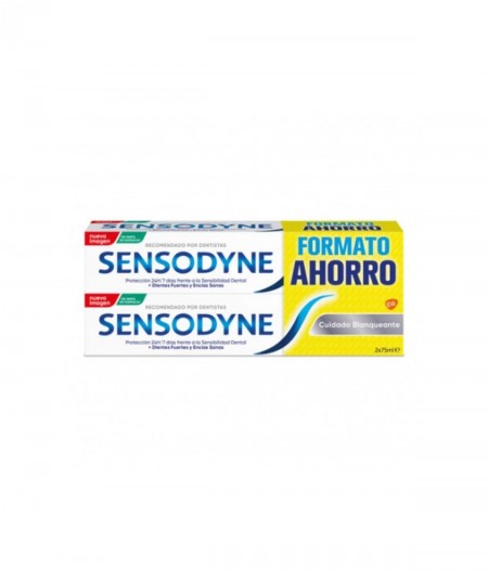 Sensodyne Pasta de Dientes Cuidado Blanqueante 2x 75 ml