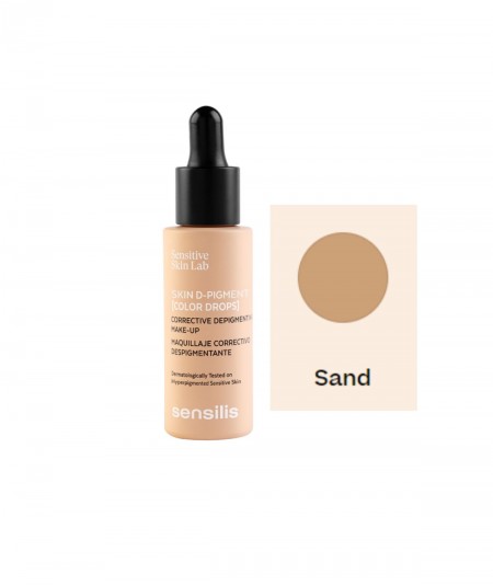 Sensilis Maquillaje Skin D-Pigment Color Drops Tono 02 Sand 30 ml
