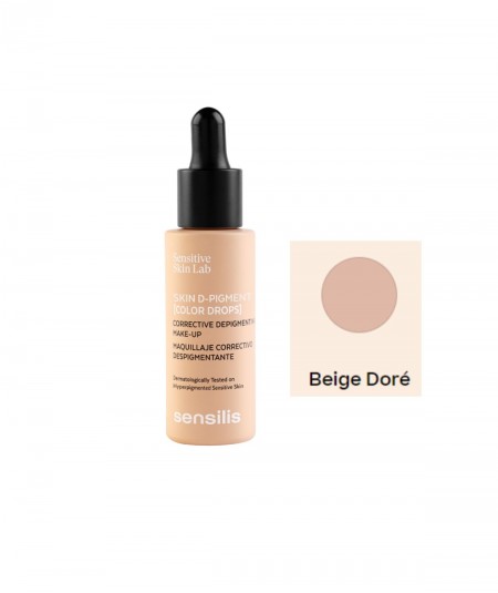 Sensilis Maquillaje Skin D-Pigment Color Drops Tono 04 Beige Doré 30 ml