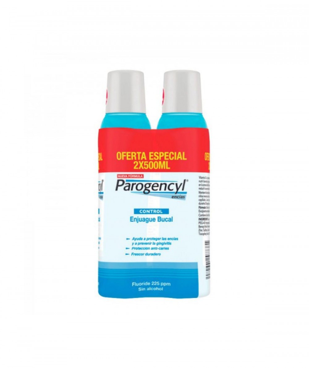 Parogencyl Control Encías Colutorio Duplo 2x500ml