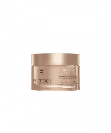 Rene Furterer Absolue Keratine Mascarilla Reparación Extrema Cabello Grueso 200 ml