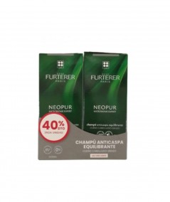 Rene Furterer Neopur Champú Anticaspa Grasa Duplo 2x150 ml