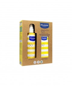 Mustela Pack Solar Spray SPF 50 200ml + Leche SPF50+ 40 ml
