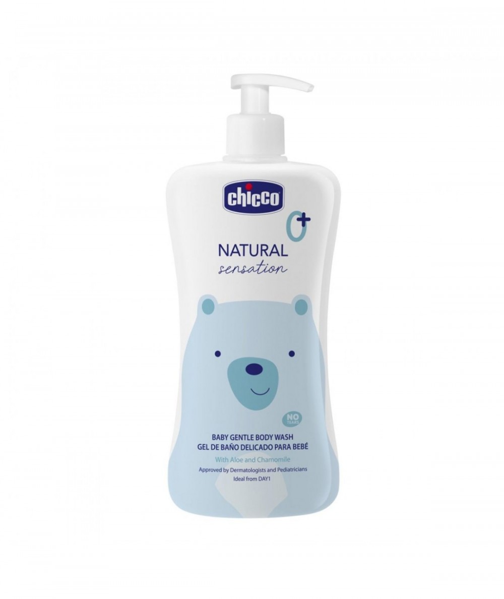 Chicco Natural Sensation Gel de Baño Bebe 500 ml