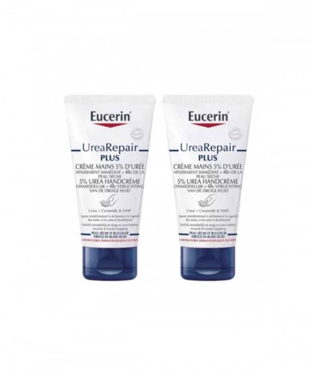 Eucerin Duplo Crema de Manos Urea Repair Plus 2 x 75 ml