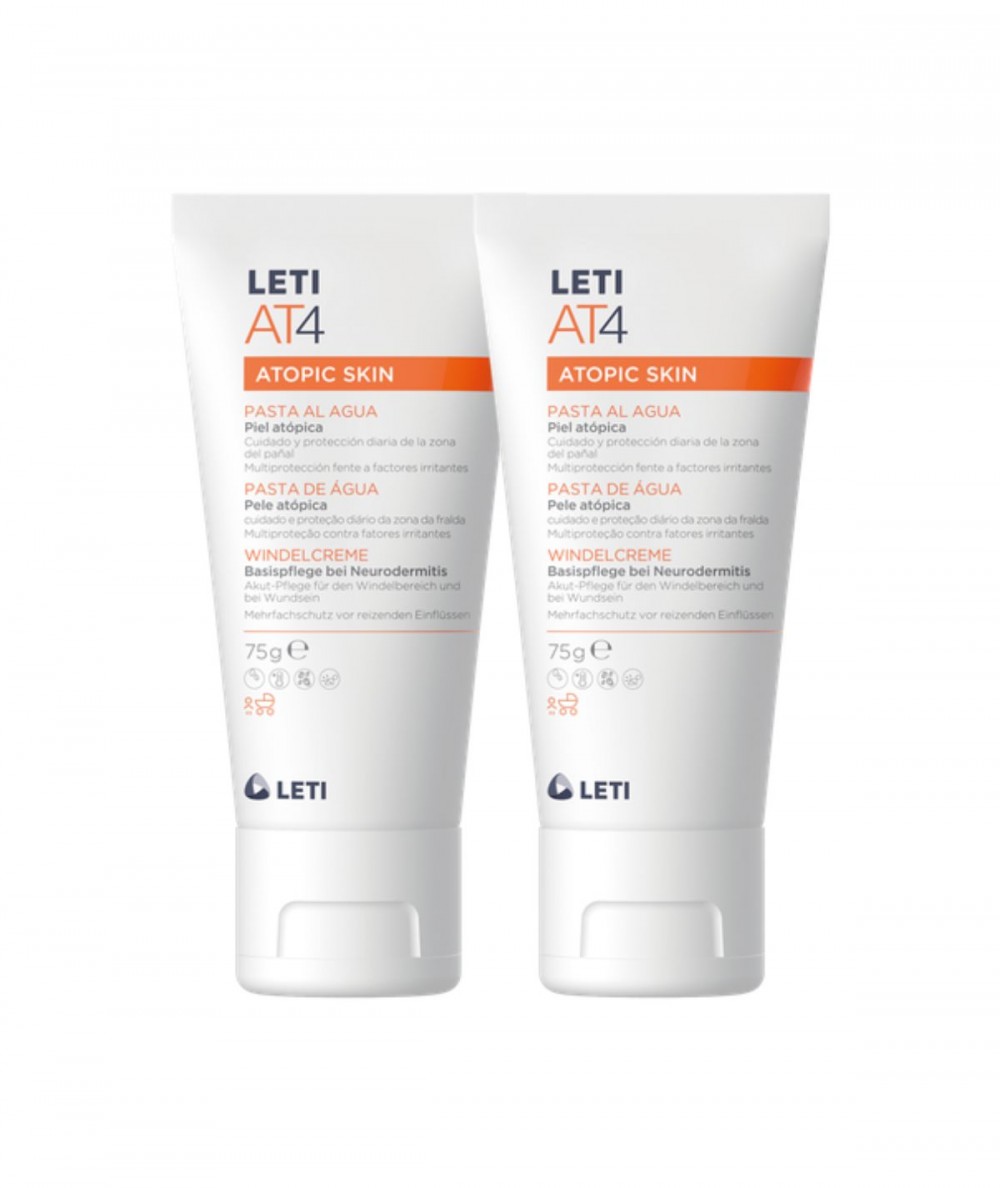 Leti AT4 Pasta al Agua Duplo 2x75 g