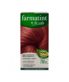 Farmatint 7M Rubio Caoba Coloración Permanente 130 ml