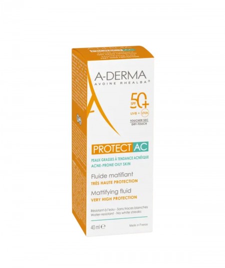 A-Derma Protect AC Fluido Spf 50+ Matificante 40ml