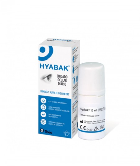 Hyabak Solución Sequedad Ocular 10 ml