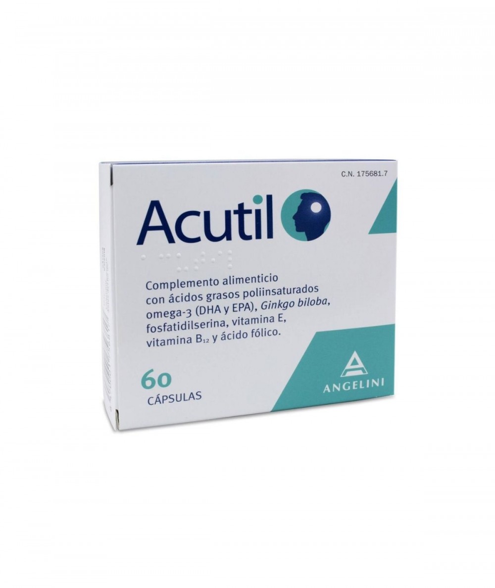 Acutil 60 cápsulas