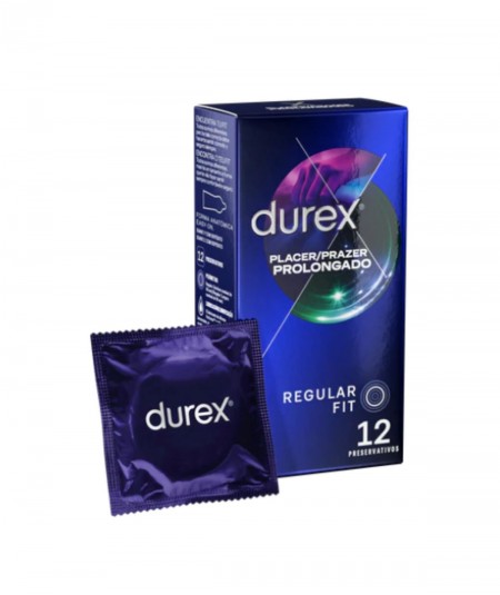 Durex Preservativos Placer Prolongado 12 unidades