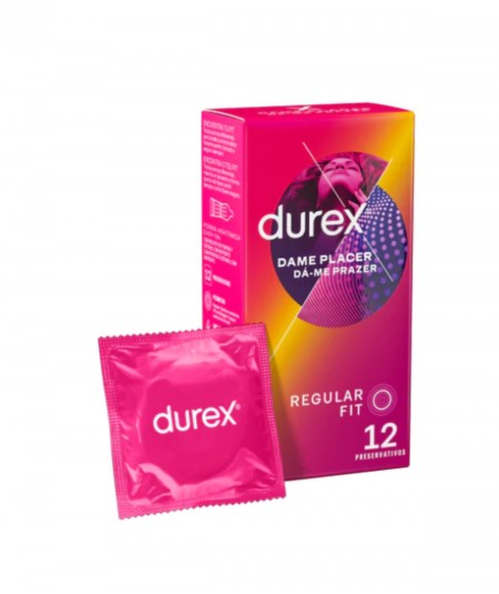 Durex Preservativos Dame Placer 12 Unidades