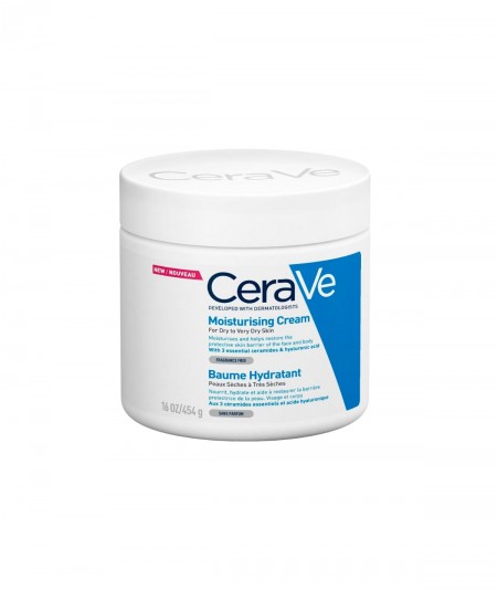 Cerave Crema Hidratante Piel Seca 454 g